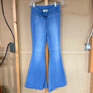 We The Free Free People Y2K Flare Jeans | Size 29 | Blue